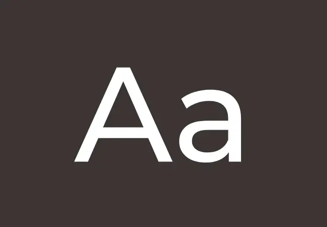 Ejemplo de uso de tipografía profesional en diseño web adaptable